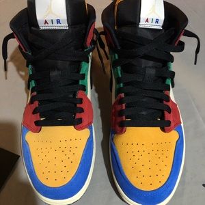 Blue the Great X Air Jordan 1 Mid ‘Fearless’